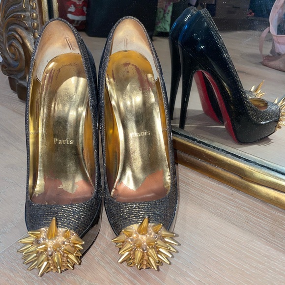 Christian Louboutin Spike Shoes - Picture 3 of 7